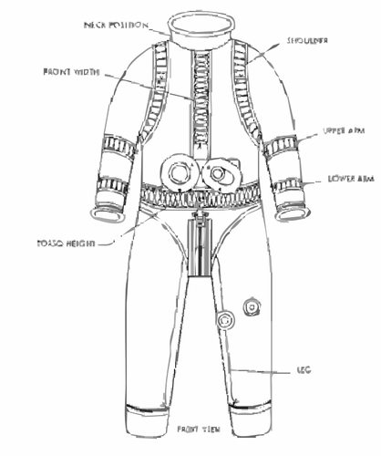 НАСА летный костюм